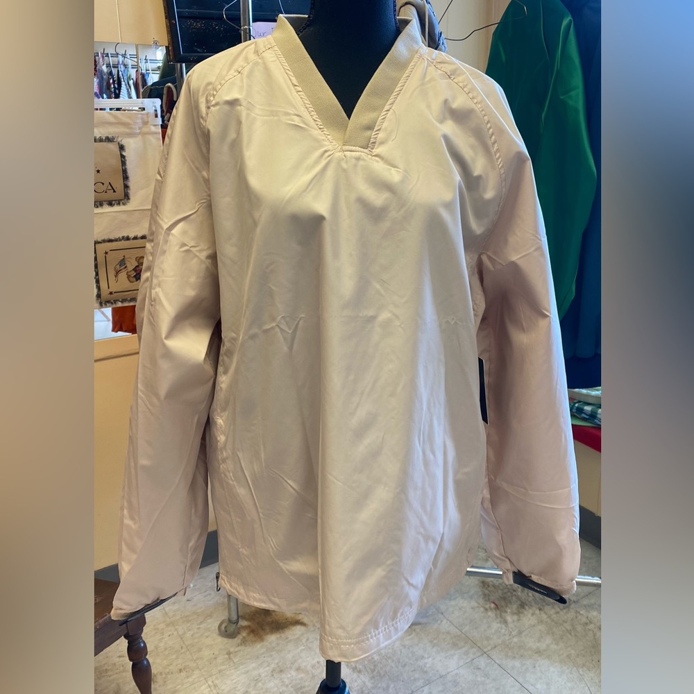 NWT, Dunbrooke Mens Club Golf Jacket  Windbreaker Pullover V-NECK, Sz S